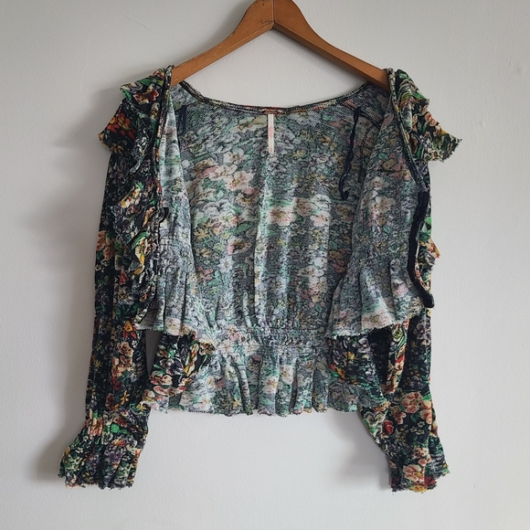 Free People Rudi Ruffle Top - Picture 3 of 8